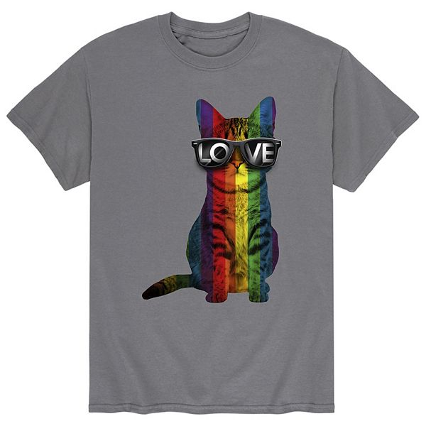 Men's Love Cat Pride Tee