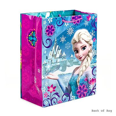 Hallmark Large Disney Frozen Anna Elsa Gift Bag with Birthday Card Tissue Paper