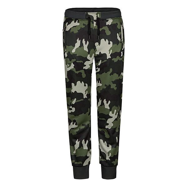 Boys 4-7 Hurley Dry Solar Camo French Terry Jogger Pants