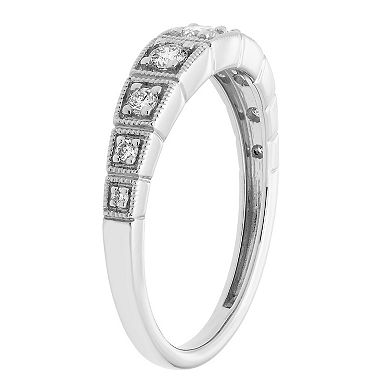 14k Gold 1/4 Carat T.W. Certified Diamond Wedding Ring