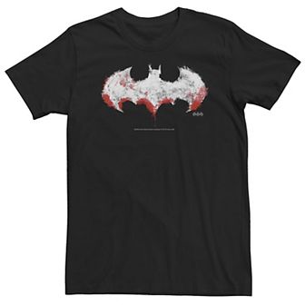 Big & Tall DC FanDome Batman Watercolor Logo Tee