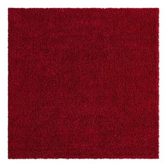 Unique Loom Solid Shag Collection Modern Plush Rug