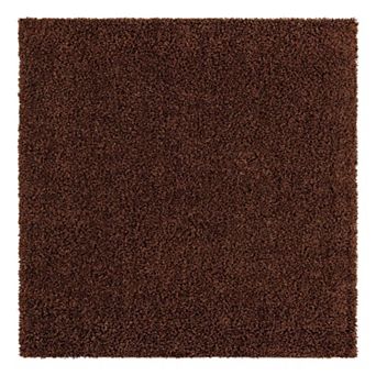 Unique Loom Solid Shag Collection Modern Plush Rug