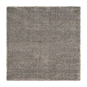 Unique Loom Solid Shag Collection Modern Plush Rug