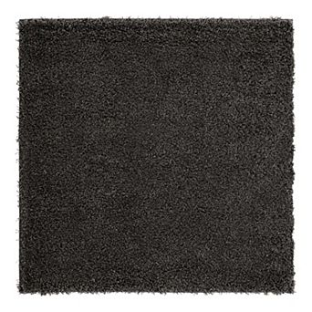 Unique Loom Solid Shag Collection Modern Plush Rug