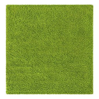 Unique Loom Solid Shag Collection Modern Plush Rug