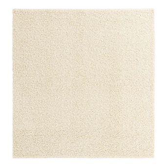 Unique Loom Solid Shag Collection Modern Plush Rug