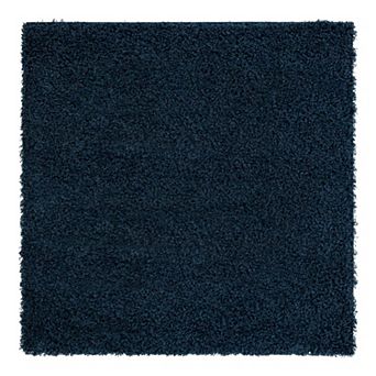 Unique Loom Solid Shag Collection Modern Plush Rug