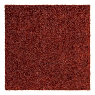 Unique Loom Solid Shag Collection Modern Plush Rug
