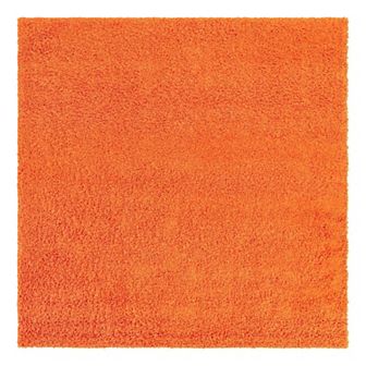 Unique Loom Solid Shag Collection Modern Plush Rug