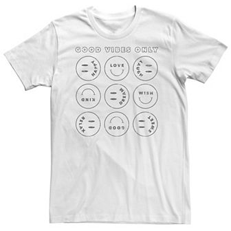 Big & Tall Trendy Good Smile Tee