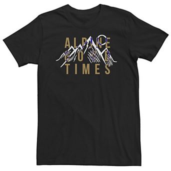 Big & Tall Alpine Good Times Mountains Tee