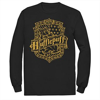 Men's Harry Potter Hufflepuff Dark Detailed Crest Tee