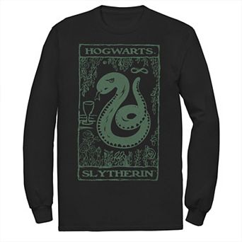 Men's Harry Potter Slytherin Vintage Poster Tee