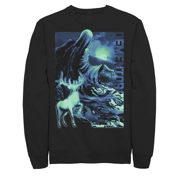 Men s Harry Potter Dementor Patronus Portrait Sweatshirt