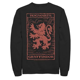 Men's Harry Potter Gryffindor Vintage Poster Sweatshirt