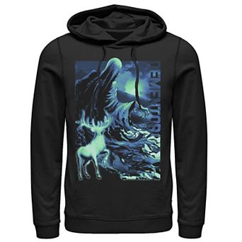Men's Harry Potter Dementor & Patronus Portrait Hoodie
