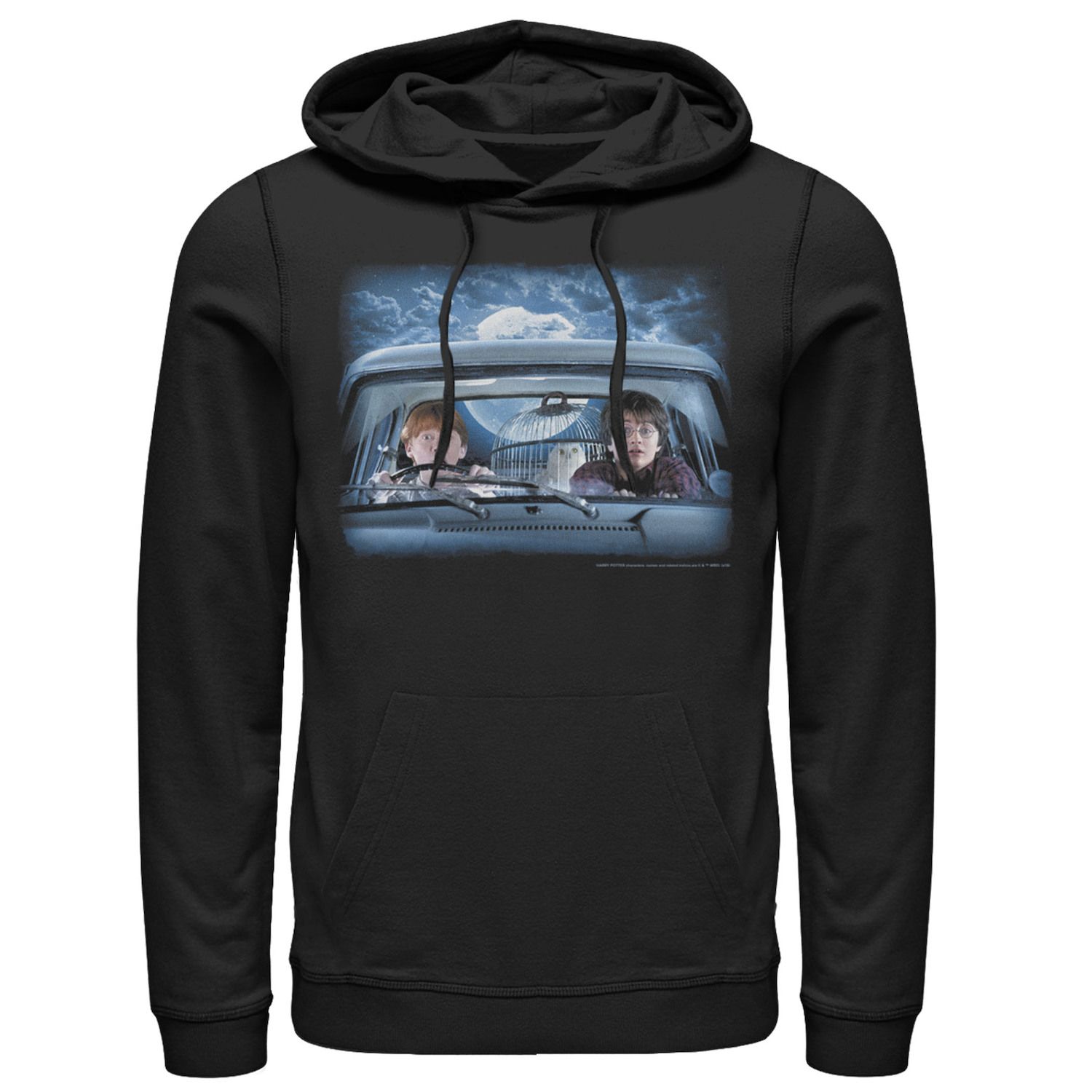 Image for Harry Potter Men's Ron & Harry In The Flying Car Hoodie at Kohl's.