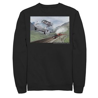 Men's Harry Potter Racing The Hogwarts Express Portrait Sweatshirt