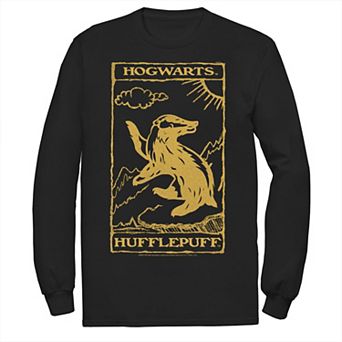 Men's Harry Potter Hufflepuff Vintage Poster Tee