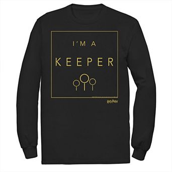 Men's Harry Potter Quidditch I'm A Keeper Tee