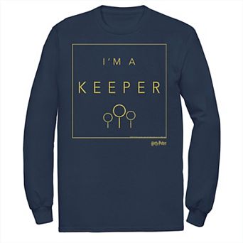 Men's Harry Potter Quidditch I'm A Keeper Tee