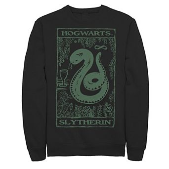 Men's Harry Potter Slytherin Vintage Poster Sweatshirt