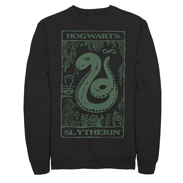 Men s Harry Potter Slytherin Vintage Poster Sweatshirt