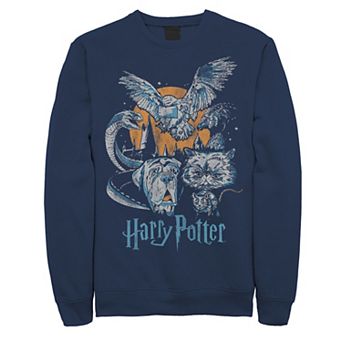 Men's Harry Potter Night Animal Poster Sweatshirt