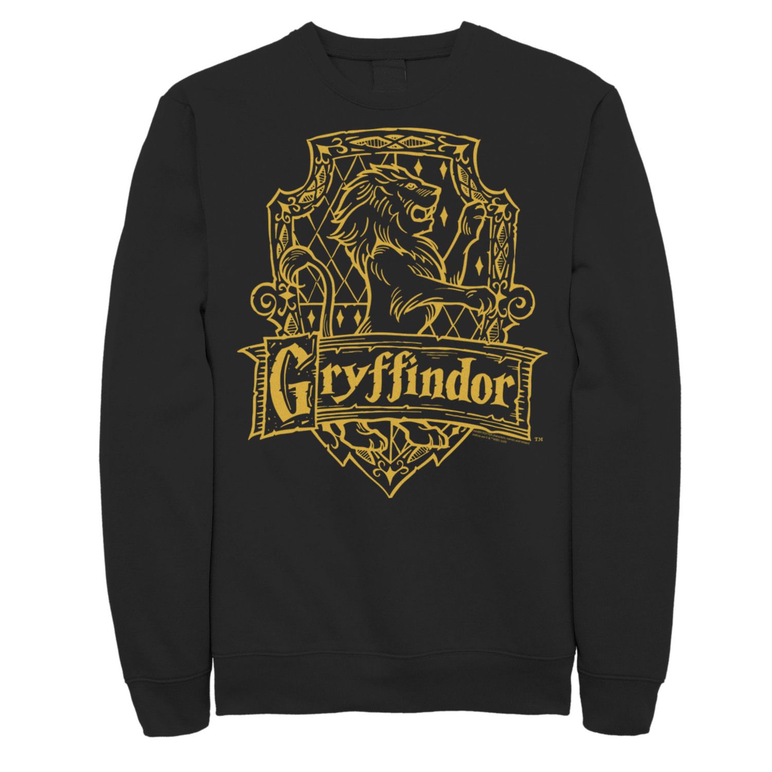 Image for Harry Potter Men's Gryffindor Line Art Crest Sweatshirt at Kohl's.