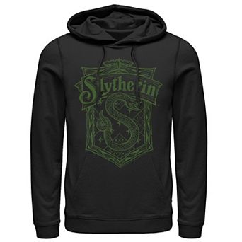 Men's Harry Potter Slytherin Detailed Crest Hoodie