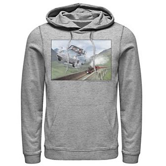 Men's Harry Potter Racing The Hogwarts Express Portrait Hoodie
