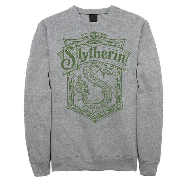 Men s Harry Potter Slytherin Detailed Crest Sweatshirt