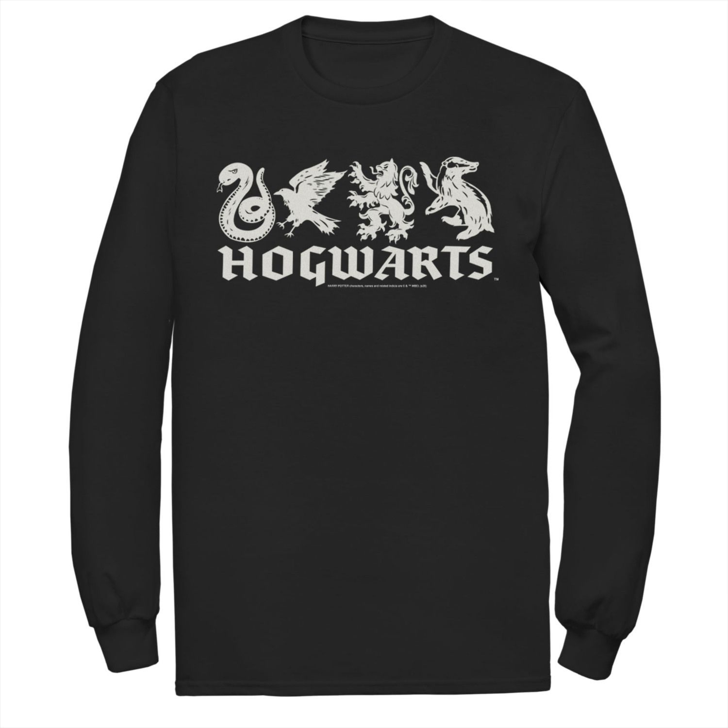 Image for Harry Potter Men's Hogwarts House Icons Line Up Tee at Kohl's.
