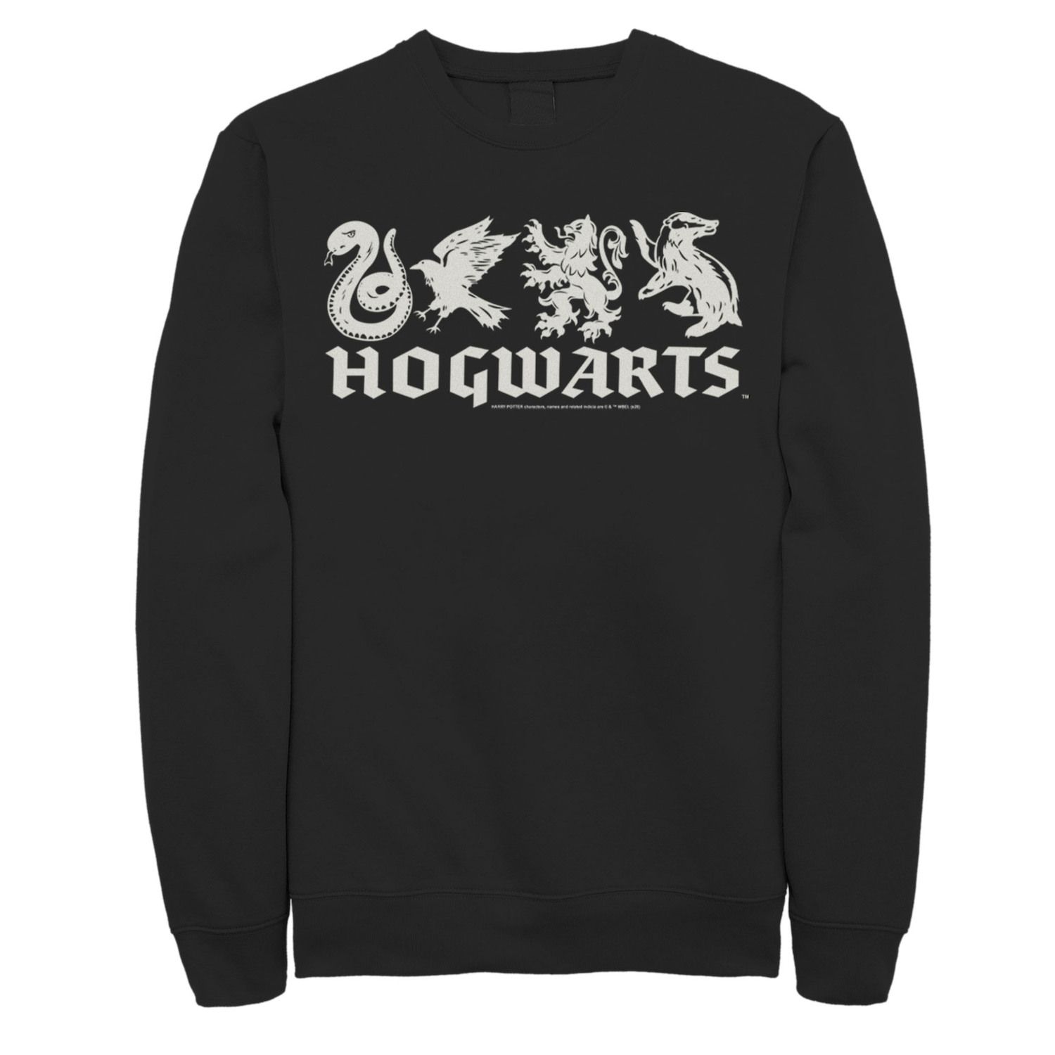 Image for Harry Potter Men's Hogwarts House Icons Line Up Sweatshirt at Kohl's.