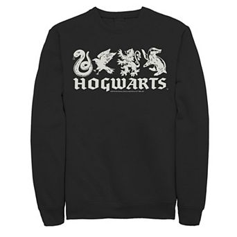 Men's Harry Potter Hogwarts House Icons Line Up Sweatshirt