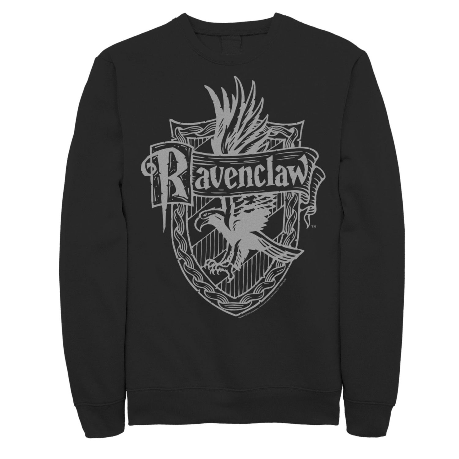 Image for Harry Potter Men's Ravenclaw Detailed Crest Sweatshirt at Kohl's.