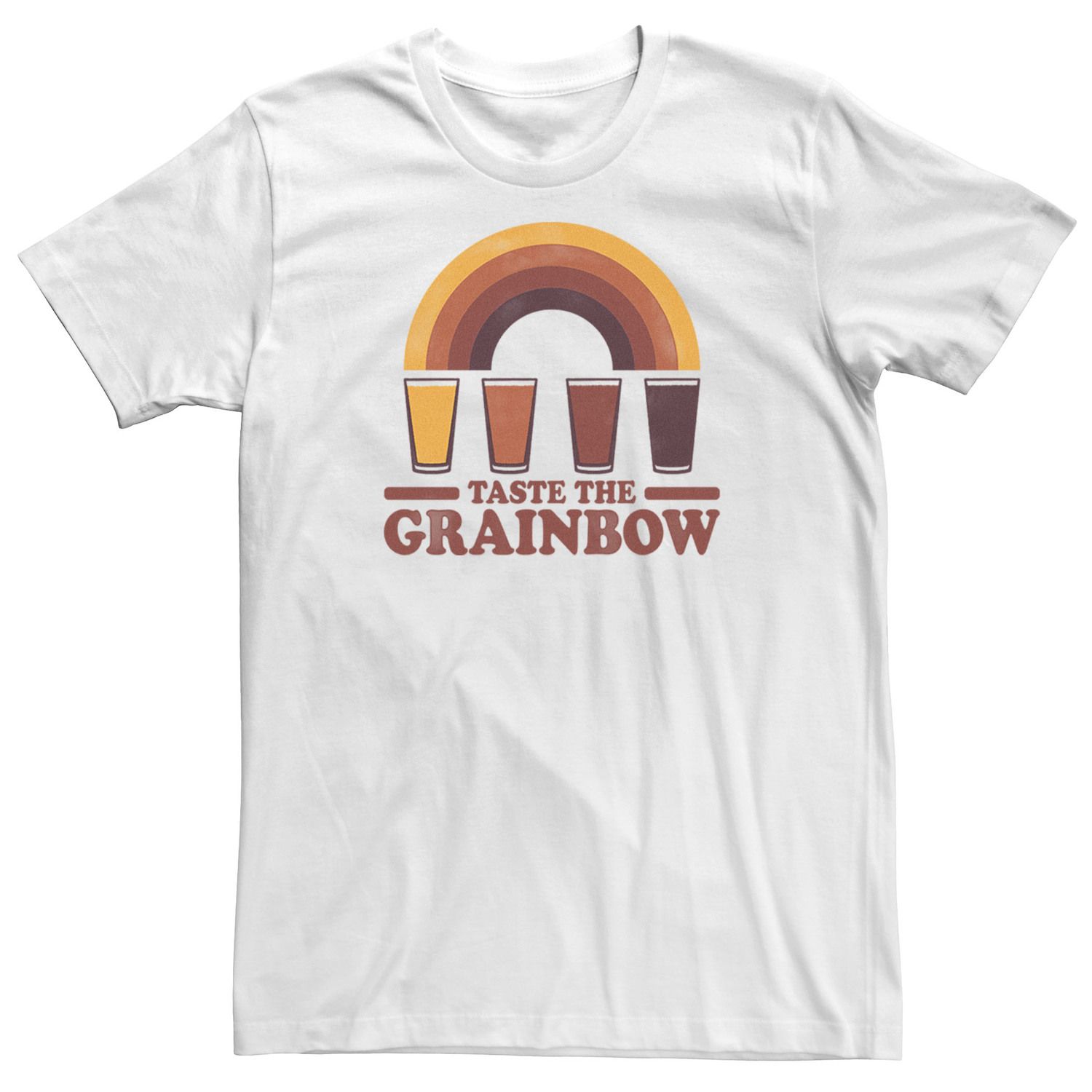 Image for Licensed Character Big & Tall Taste The Grainbow Beer Tee at Kohl's.