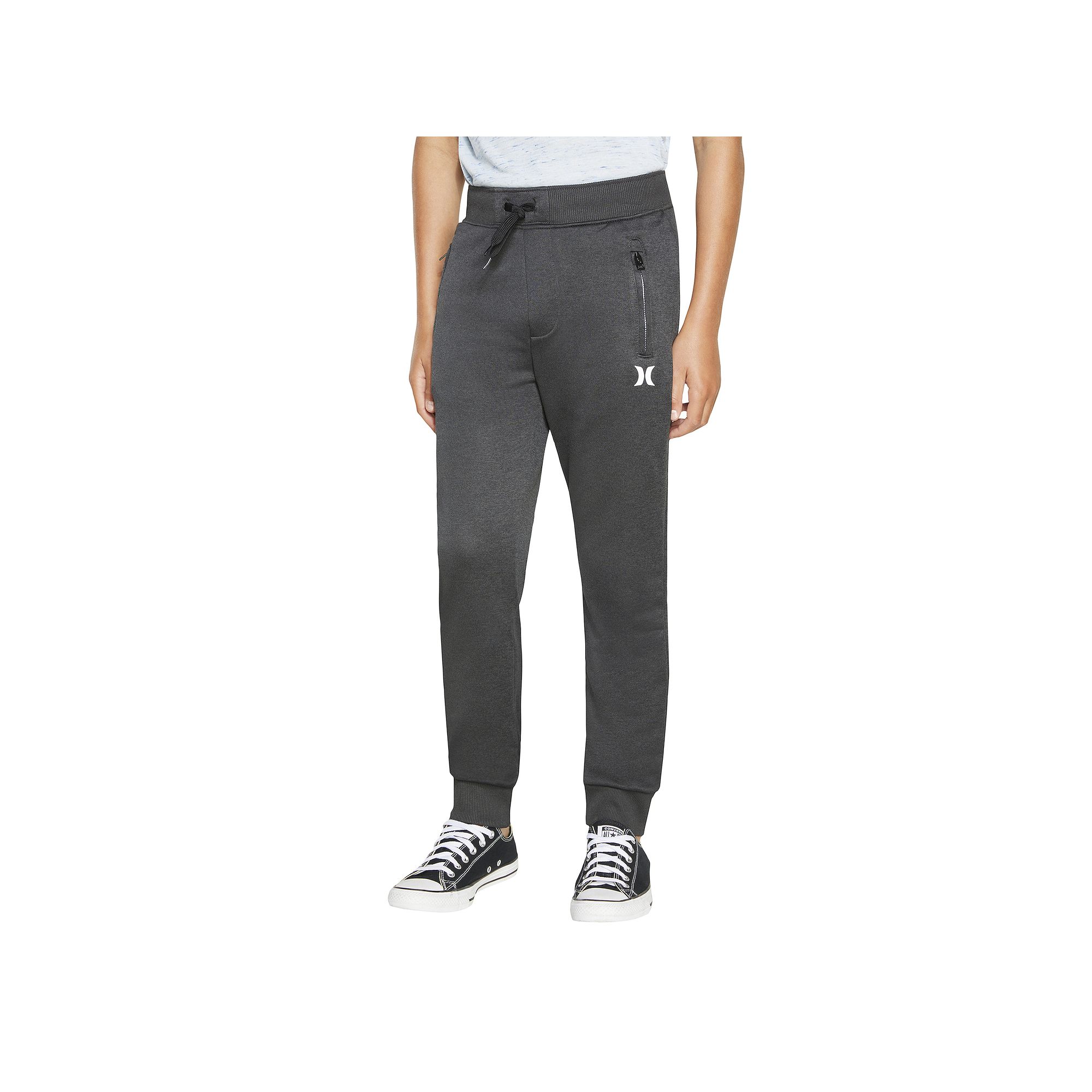 Boys 8-20 Hurley H2O-Dri Solar Jogger Pants, Boys, Size: Small, Black