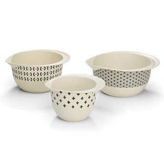 Cuisinart® 3 pc Bamboo Fiber Mixing Bowl Set