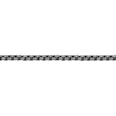 Men's LYNX Stainless Steel Box Chain Bracelet