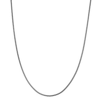 Men's LYNX Stainless Steel Box Chain Necklace