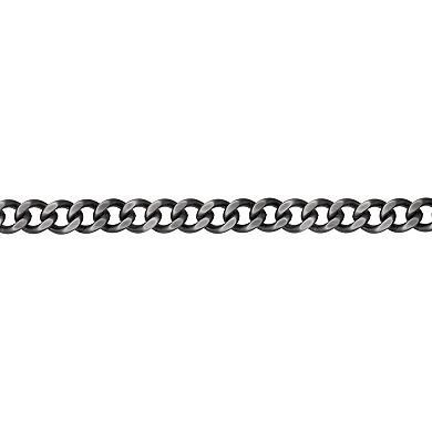 Men's LYNX Stainless Steel Curb Chain Necklace