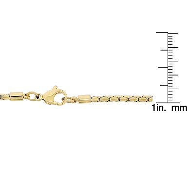 Men's LYNX Stainless Steel Snake Chain Necklace