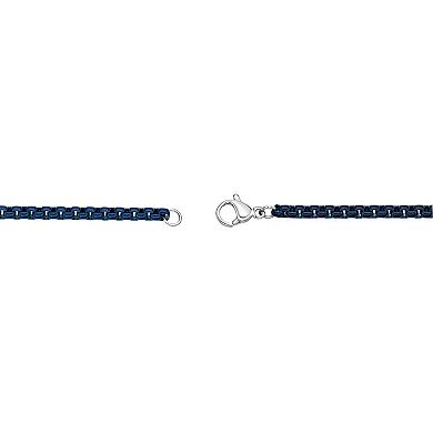 Men's LYNX Stainless Steel Box Chain Bracelet