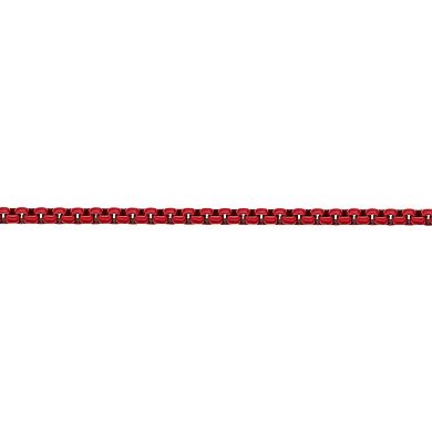 Men's LYNX Stainless Steel Box Chain Bracelet