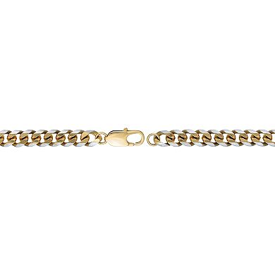 Men's LYNX Stainless Steel Curb Chain Necklace