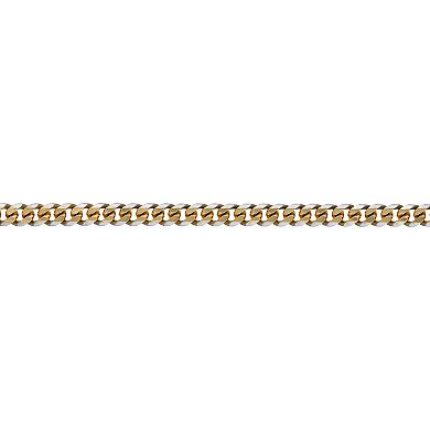 Men's LYNX Stainless Steel Curb Chain Necklace