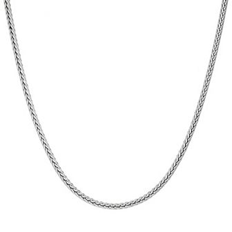 Men's LYNX Stainless Steel Wheat Chain Necklace