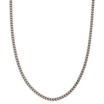 Men's LYNX Gold Tone Ion-Plated Stainless Steel Franco Chain Necklace